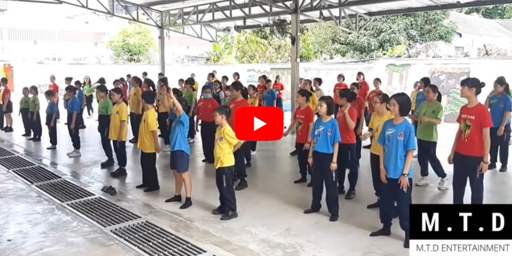 甲洞一校街舞班上课