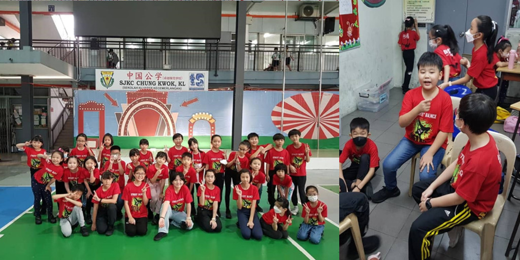 中国公学教师节表演成功！新学生都很努力表演给老师和校长看。