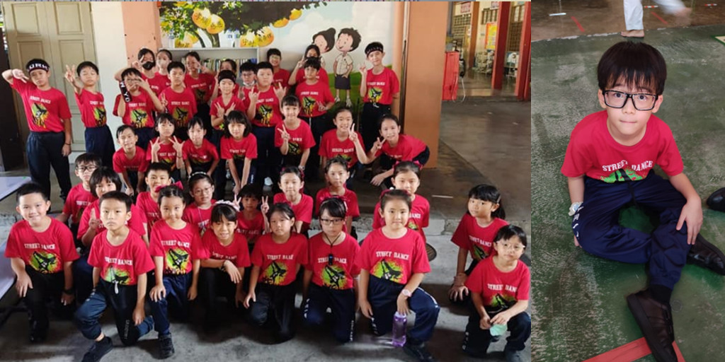 甲洞一校教师节表演成功！学生们只是用了两个星期两天时间完成表演练习。好厉害哦！