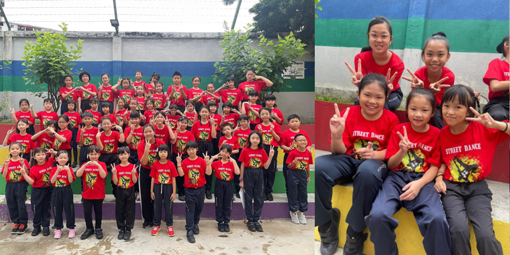 运动会表演成功！！！