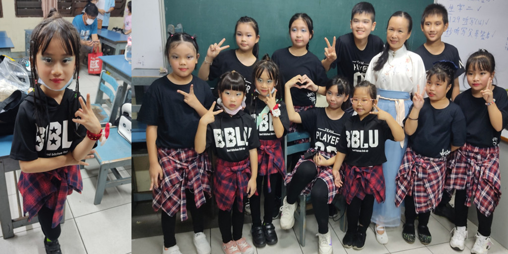 沙登埠公民音乐会表演！学生们跳到很开心。