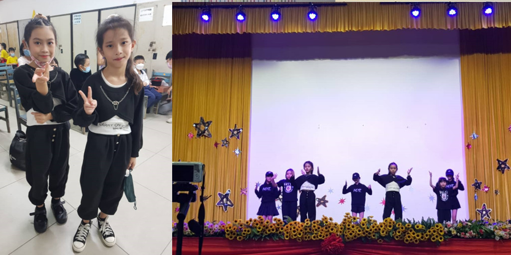 沙登二校嘉年华kpop表演成功！