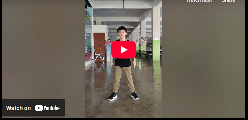 9岁学生跳机械舞，棒棒哒！